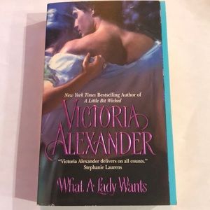 ⭐️5 for $15⭐️ What A Lady Wants by Victoria Alexander | Book